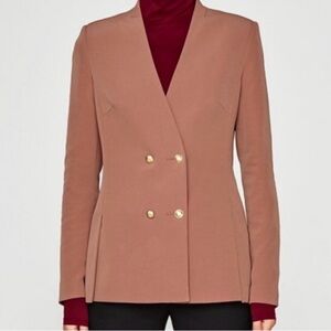 Zara Double-Breasted Blazer